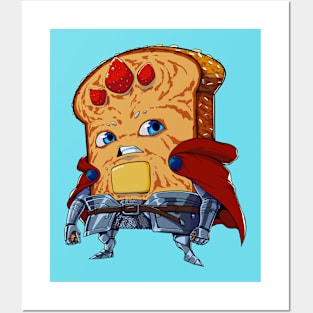 Bread knight Posters and Art